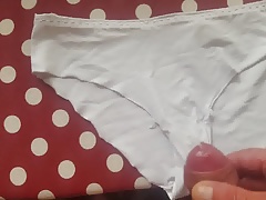 Cum on wife panties
