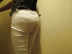 White jeans slut