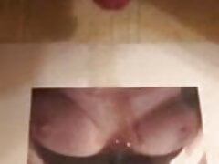 Wife tits cum tribute