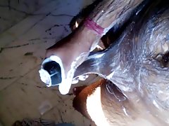 Another horny shower with cumshot