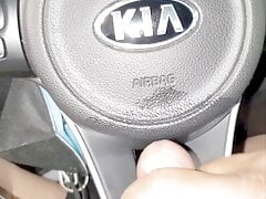 naked in her suv