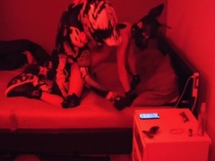 Mx Biker Fucks Chastity Puppy