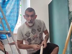 Stepdad at Work Part 2! Who Wants to Be Drilled by Stepdad?