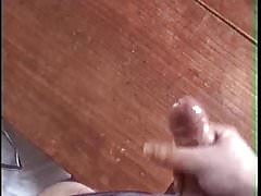 Shaking the cum out of my dick