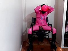 Sissy Sluts self bondage torment