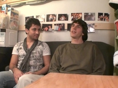 Stiffy's straight buddy devours his straight prey like a true Wolf