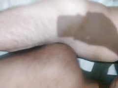 Gifted bear getting into side