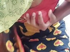 Gunjan in saree