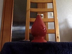 XL Buttplug Boum II red 19x9,5