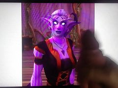 Cumtribute for a Night Elf
