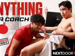 Jerking Jock  Cameron Neuton Caught & Screwed By Huge Cocked Coach Tony Genius