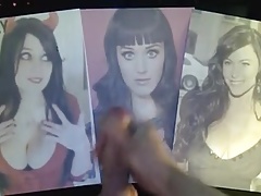 Cum Tribute - Hannah Minx, Katy Perry & Sophia Vergara