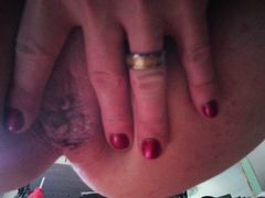 Prostate orgasm cumming hard with my big purple best friend