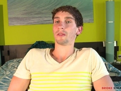 Gay-for-pay Bros Gargle & Masturbate In Douche