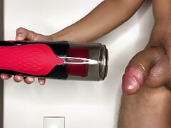 I Almost Can't Cum with the Automatic Pussy