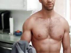 Homo, muscle movie, unexperienced