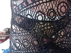 Femboy cum wife panties