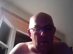 grandpa show on webcam