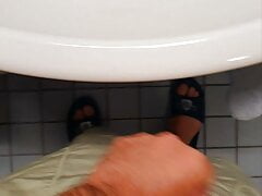 Master Ramon pisses in the sink