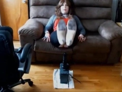 Watch as a big toy gets used by a hot and steamy amateur in a homemade anal video