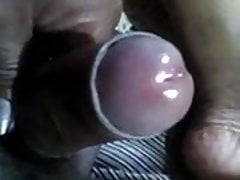 Indian Desi dad masturbating handjob