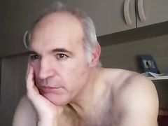 I jerk my cock off at a late-night show with my fans.