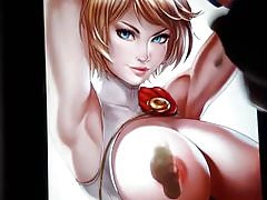 Power Girl cum tribute
