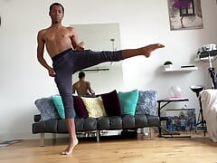 Dancer and health conscious slut