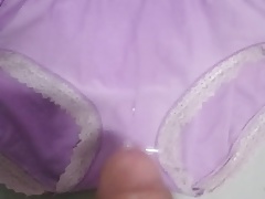 Cumming on panties 2