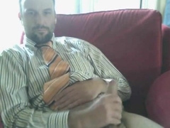 Amateur Otter Parent Milks Off in Suit