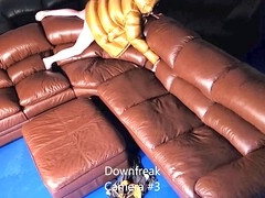 Canadian guy gets off solo on the couch