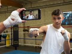 Amateur anal in the ring with Draven Navarro and Alex Rim