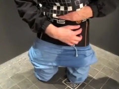 Piss Cum In Trackies