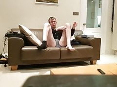 Strip off and cock slap