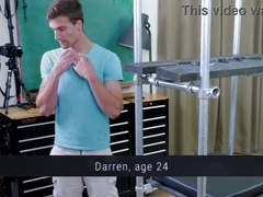 A Young Hetero Guy is Confined and Slapped