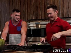 Butt rimmed dude rides cock raw dawg