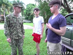 Dakota Lovell and Daniel Dean end up in a threesome with Rowan Hunter