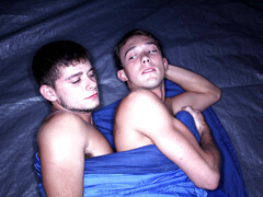 Hikers spend time in the woods fucking in the ass