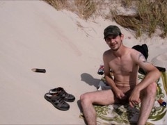 A sunny day at the beach turns into a steamy outdoor encounter