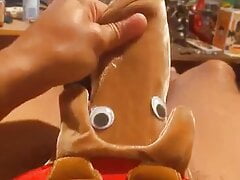Video Me Showing Of My Christmas Rudolph Man Thong