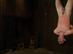 Upside down maledom perversions cause male slave the lust to swallow