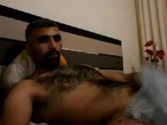 Hairy Horny Daddy Strokes His Big Cock 4