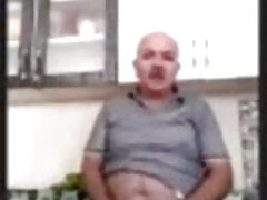 turkish grandpa play cock