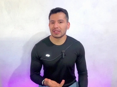 Colombian cramming a young Chilean's arse with milk