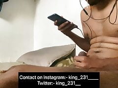 Hyderabad boy alone at flat doing handjob (indian gay)