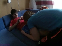 Real boyfriends doing their first-ever buttfuck romp ever!