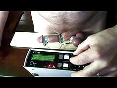 cock strapped to board electrostim