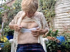 Outdoor, undergarments, small cock