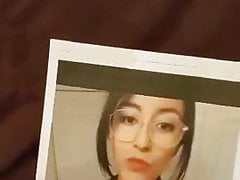 Busting on Lillie vidal face