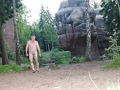 me nude in the nature